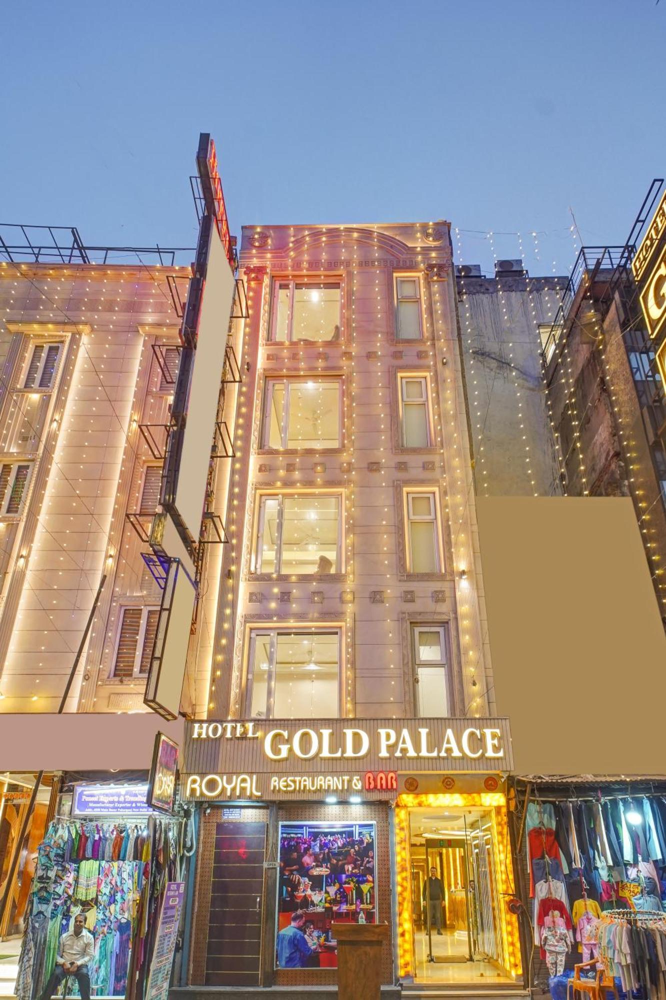 Hotel Gold Palace - 03 Mins Walk From New Delhi Railway Station Eksteriør bilde